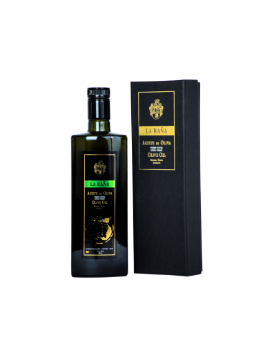 Aceite de oliva virgen extra Arbequina + Estuche